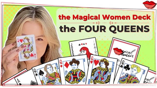 Magical Women Playing Cards