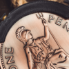 L Holder (Single Jumbo Coin 2.7"-3.2") by Long Long & Bacon Magic – Image 5