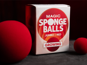 Magic Growing Sponge Ball RED- Balle mousse grossissante