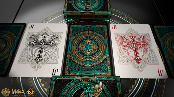 Royal Sanctuary Noble (foil) Emerald Kings Playing Cards – Image 2