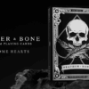 Feather & Bone: The Chrome Hearts (Foil) Playing Cards by Joel Meyers
