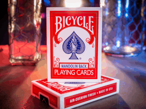 GT Speedreader Marked Deck Standard Version (Bicycle 809 Mandolin Red) Plus Online Effect