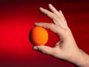 Magic Sponge Balls 4PK ORANGE 2″ by Murphy’s Magic