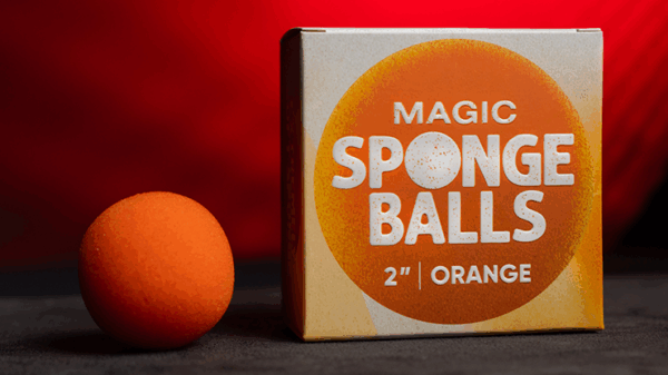 Magic Sponge Balls 4PK ORANGE 2" by Murphy's Magic