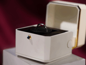Magic Ring Box (White) by TCC – Trick