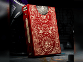 Obey Red Edition Playing Cards by theory11
