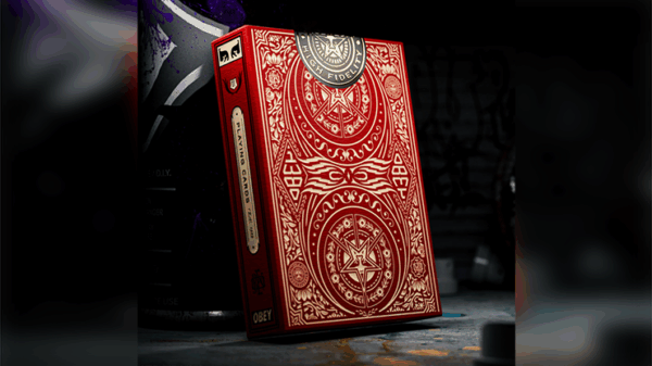 Obey Red Edition Playing Cards by theory11 – Image 2