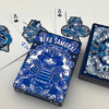 Neko Samurai (Blue) Playing Cards