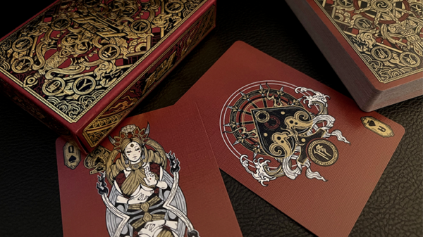 Asura Classic (Red) Playing Cards – Image 2