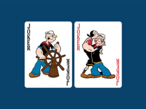 Bicycle Limited Edition Popeye The Sailor Man Playing Cards by Collectible Playing Cards