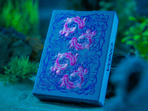 ONDA (Blue) Playing Cards by JOCU