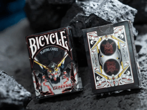 Bicycle Gundam Unicorn Playing Cards