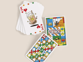 Enjoy Pleasure in Good Times Playing Cards