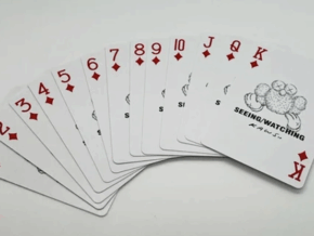 Kaws Seeing / Watching Playing Cards