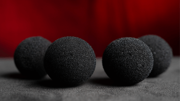 Magic Sponge Balls 50PK BLACK 1" by Murphy's Magic – Image 3