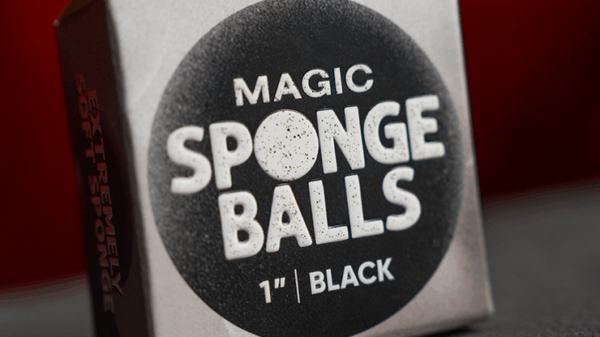 Magic Sponge Balls 50PK BLACK 1" by Murphy's Magic – Image 4