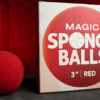 Magic Sponge Balls 50PK RED 3" by Murphy's Magic