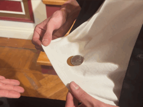 Super Scotch and Soda (US Half Dollar and English Penny) by Tango Magic