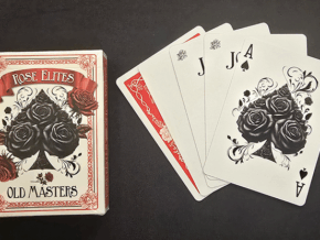 Rose Elites – Old Masters (Red) Marked Deck Playing Cards