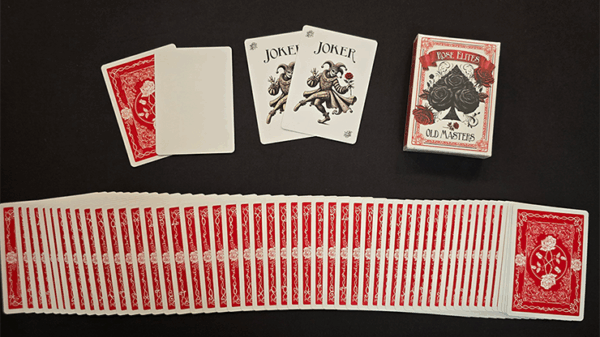Rose Elites - Old Masters (Red) Marked Deck Playing Cards – Image 3