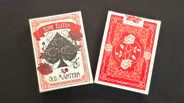 Rose Elites - Old Masters (Red) Marked Deck Playing Cards – Image 4