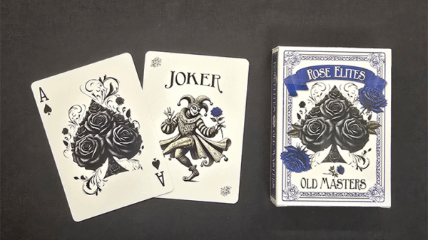 Rose Elites - Old Masters (Blue) Marked Deck Playing Cards – Image 2