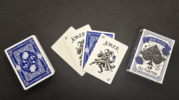 Rose Elites - Old Masters (Blue) Marked Deck Playing Cards – Image 4