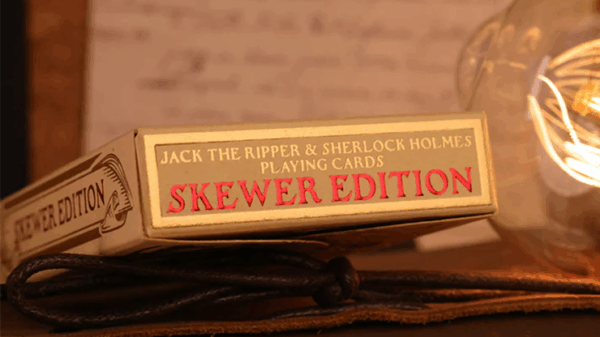 Jack the Ripper & Sherlock Holmes (Skewer Edition) Playing Cards – Image 2
