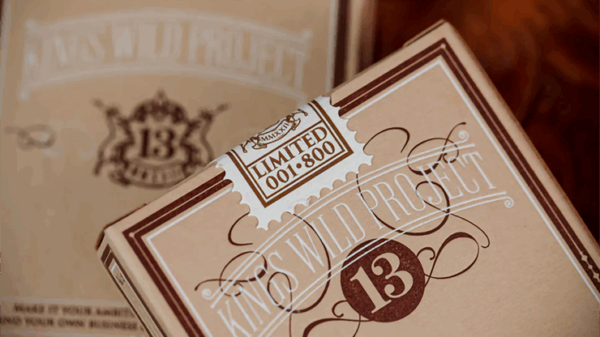 Limited No.13 Table Players Vol.13 Playing Cards by Kings Wild Project – Image 6