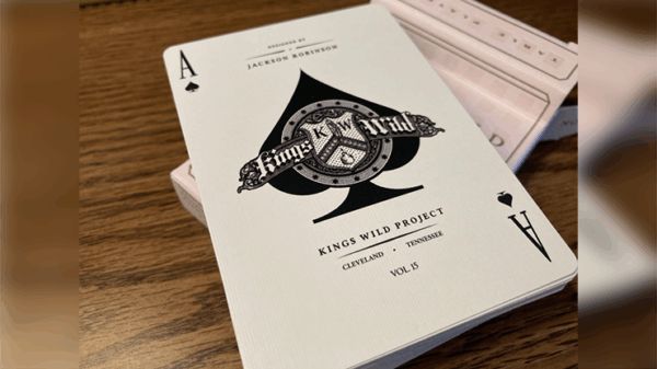 Limited No.13 Table Players Vol.15 Playing Cards by Kings Wild Project – Image 3