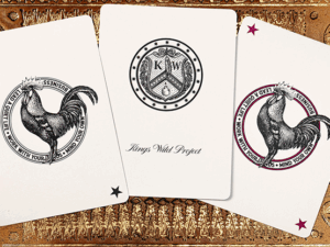 Limited No.13 Table Players Vol.17 Playing Cards by Kings Wild Project