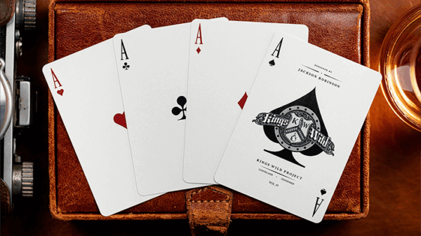 Limited No.13 Table Players Vol.19 Playing Cards by Kings Wild Project – Image 3