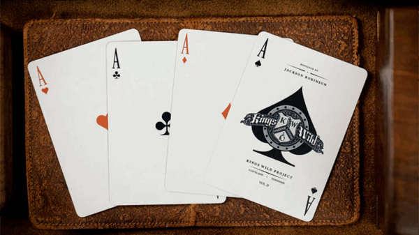 Limited No.13 Table Players Vol.21 Playing Cards by Kings Wild Project – Image 3