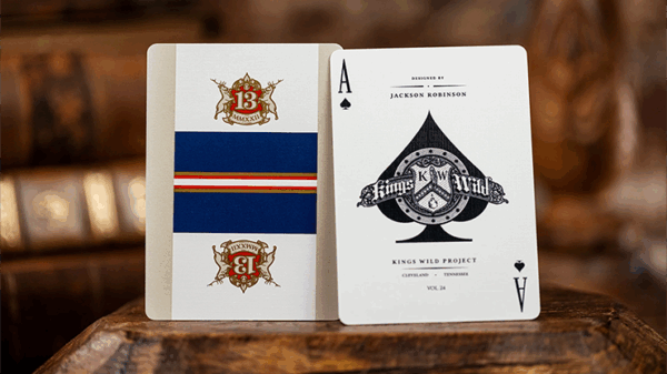 Limited No.13 Table Players Vol.24 Playing Cards by Kings Wild Project – Image 3