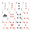 GUAN DAM -Warriors of the Three Kingdoms (Black) Playing Cards by YOKAGAME – Image 6