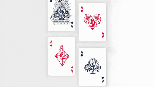 Warriors Of Three Kingdoms (Blue) Playing Cards by YOKAGAME – Image 2