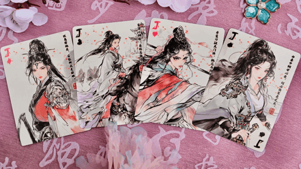 Four Beauties (DiaoChan) Playing Cards – Image 4