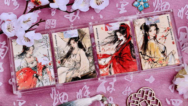 Four Beauties (DiaoChan) Playing Cards – Image 6