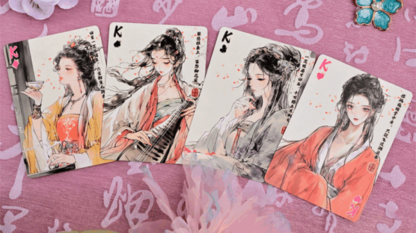 Four Beauties (WangZhaojun) Playing Cards – Image 3