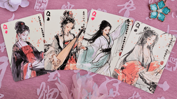 Four Beauties (XiShi) Playing Cards – Image 5