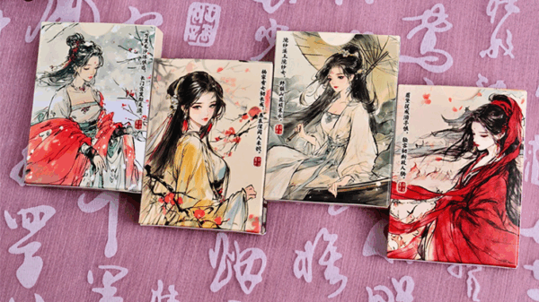 Four Beauties (YangYuhuan) Playing Cards – Image 6