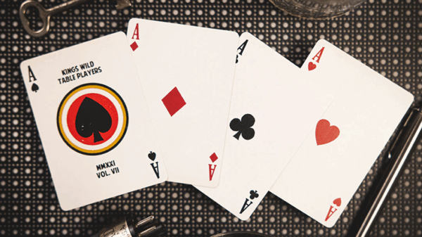 No.13 Table Players Vol.7 (USPCC Edition) Playing Cards by Kings Wild Project – Image 3