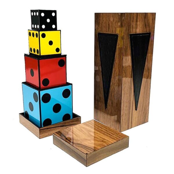 Dice Pyramid  by Tora Magic – Image 4