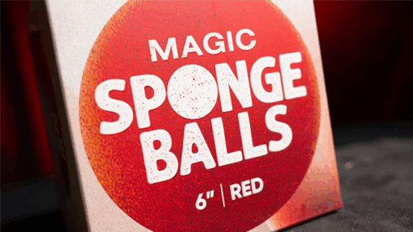 Magic Sponge Balls 1PK RED 6" by Murphy's Magic – Image 4