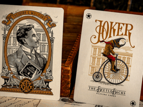 The Beetle Backs (Crimson Edition) Playing Cards