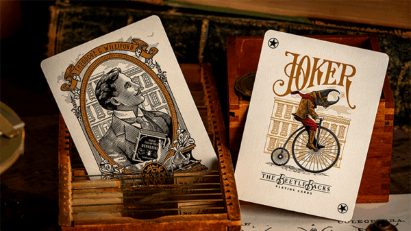 The Beetle Backs (Cobalt Edition) Playing Cards – Image 2