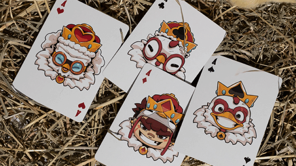 BICYCLE CHKNS & CROWNS PLAYING CARDS – Image 3
