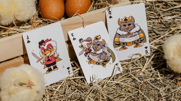 BICYCLE CHKNS & CROWNS PLAYING CARDS – Image 4