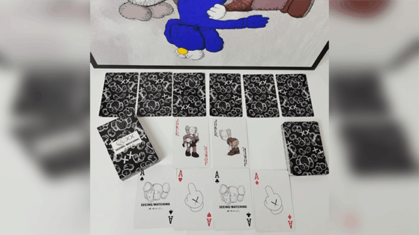 Kaws Seeing / Watching Black Edition Playing Cards – Image 4