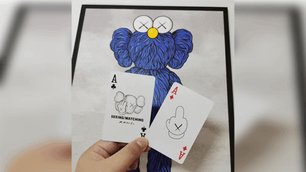 Kaws Seeing / Watching Black Edition Playing Cards – Image 6